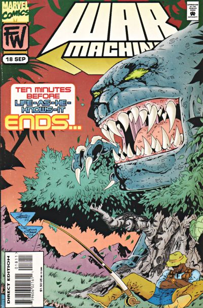 War Machine (1994 series) #18 cover