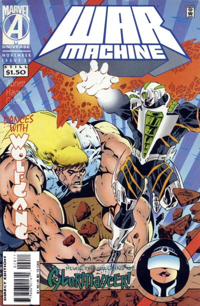 War Machine (1994 series) #20 cover