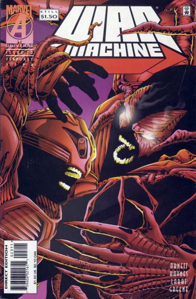 War Machine (1994 series) #23 cover