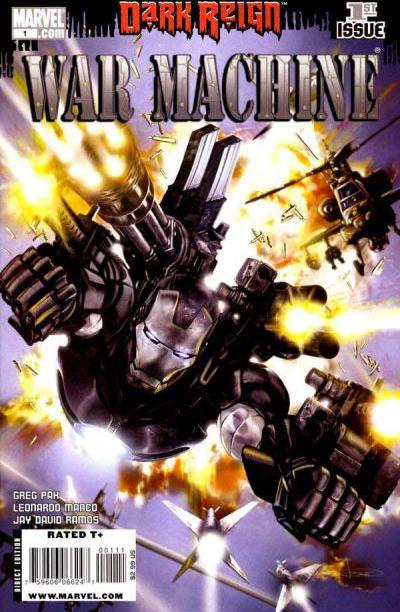 War Machine (2008 series) #1 cover