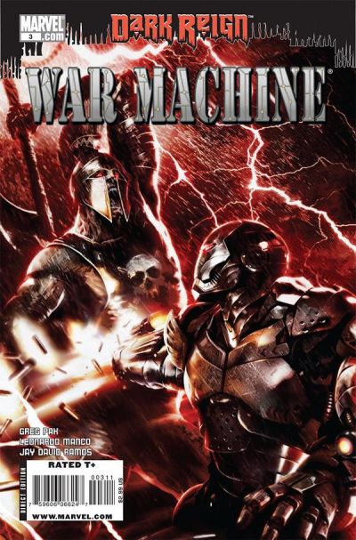 War Machine (2008 series) #3 cover