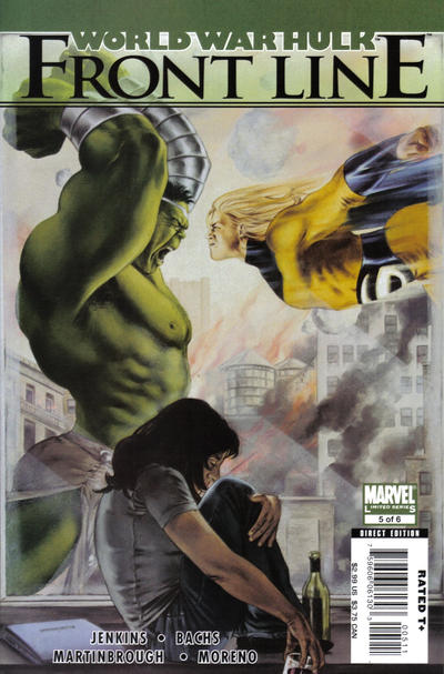 World War Hulk: Front Line (2007 series) #5 cover