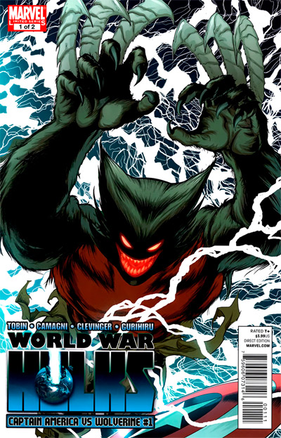 World War Hulks:  Captain America vs.  Wolverine #1
