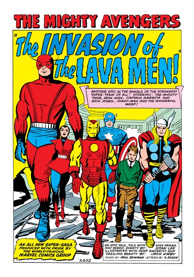 Page #1 from Avengers, The (1963 series) #5