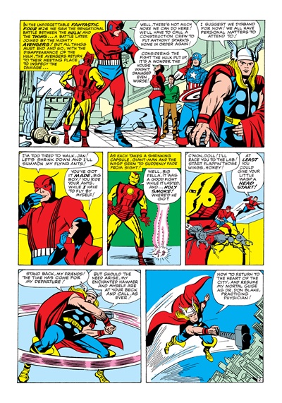 Page #2 from Avengers, The (1963 series) #5