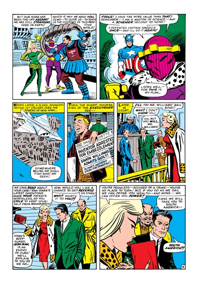Page #4 from Avengers, The (1963 series) #9