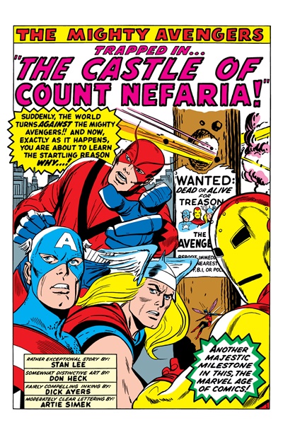 Page #1 from Avengers, The (1963 series) #13