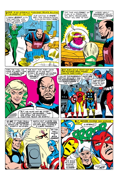 Page #6 from Avengers, The (1963 series) #15