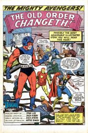 Page #1from Avengers, The (1963 series) #16