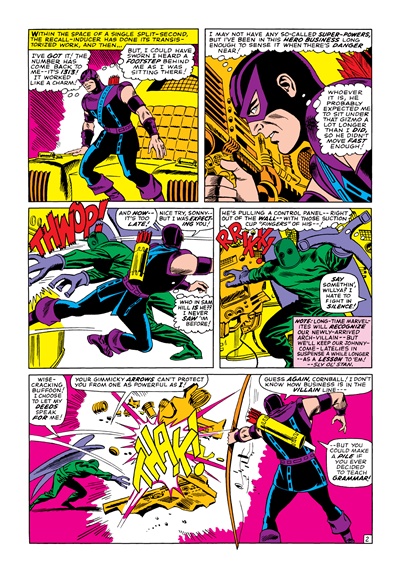 Page #2 from Avengers, The (1963 series) #27