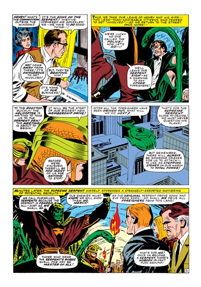 Page #5 from Avengers, The (1963 series) #32