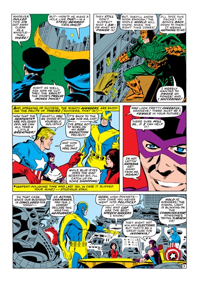 Page #3 from Avengers, The (1963 series) #34