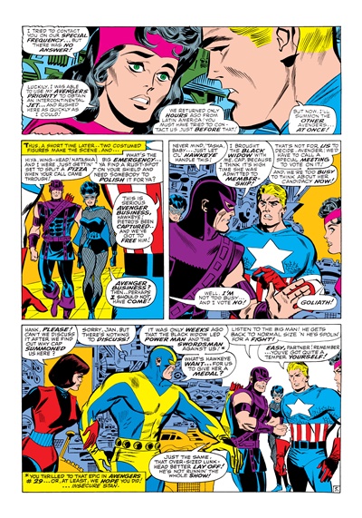 Page #5 from Avengers, The (1963 series) #36