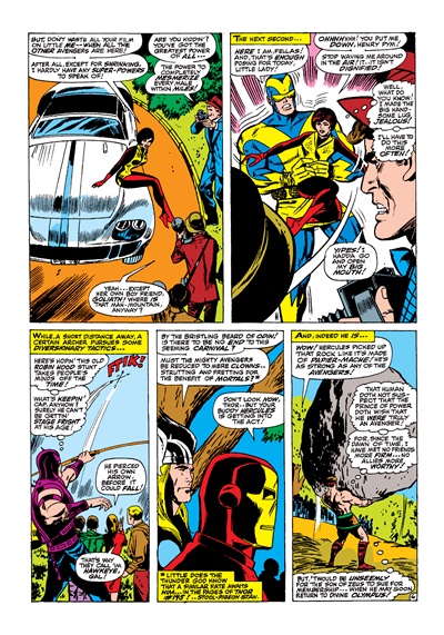 Page #6 from Avengers, The (1963 series) #45