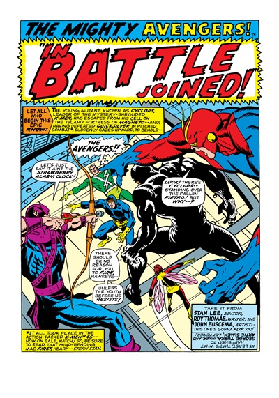Page #1 from Avengers, The (1963 series) #53