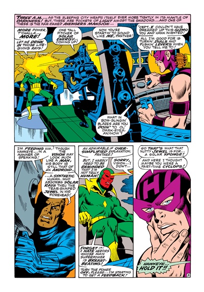 Page #3 from Avengers, The (1963 series) #61
