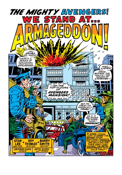Page #1 from Avengers, The (1963 series) #67