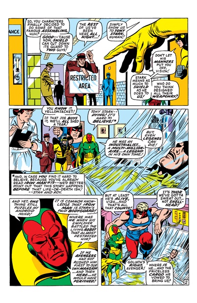 Page #2 from Avengers, The (1963 series) #69