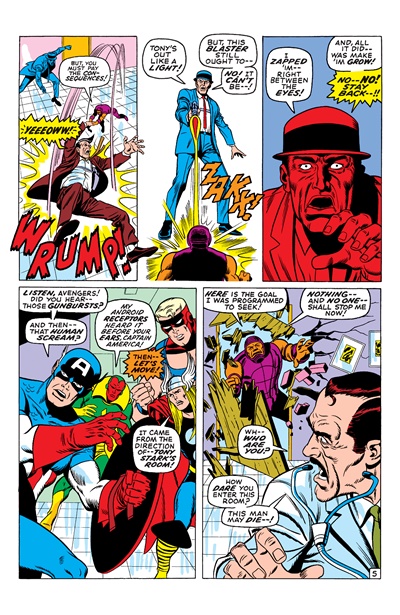 Page #5 from Avengers, The (1963 series) #69