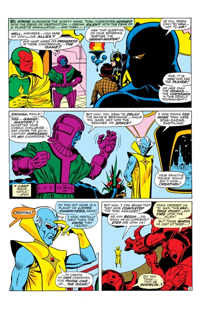 Page #2 from Avengers, The (1963 series) #70