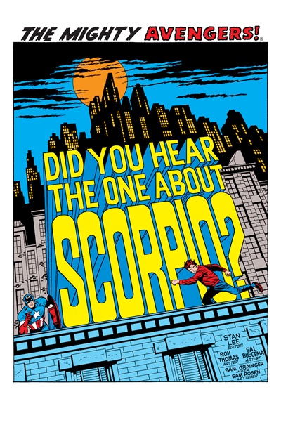 Page #1 from Avengers, The (1963 series) #72