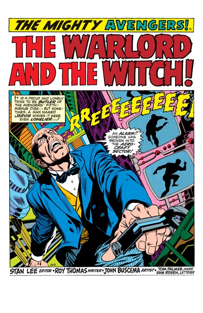 Page #1 from Avengers, The (1963 series) #75