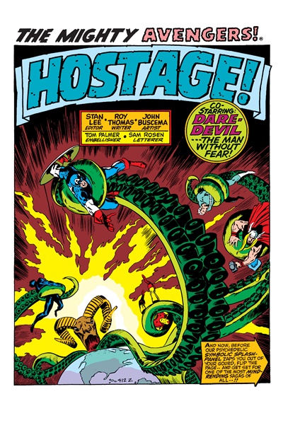 Page #1 from Avengers, The (1963 series) #82