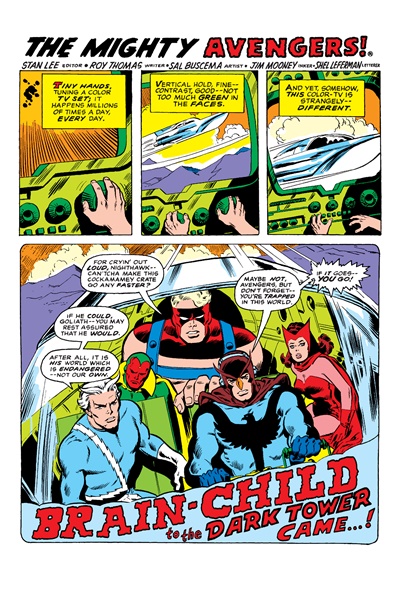 Page #1 from Avengers, The (1963 series) #86
