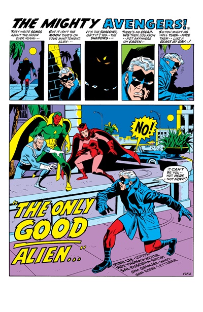Page #1 from Avengers, The (1963 series) #89