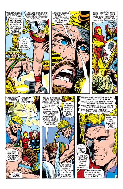 Page #2 from Avengers, The (1963 series) #99