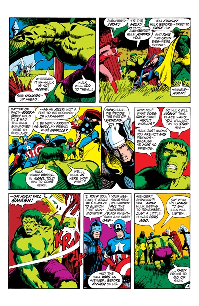 Page #4 from Avengers, The (1963 series) #100