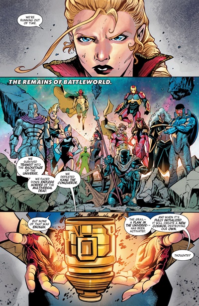 Page #1 from Avengers (2023 series) #35