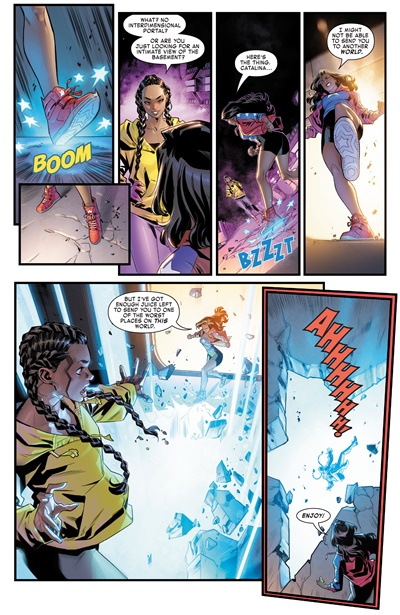 Page #2 from America Chavez: Made In The USA (2021 series) #4