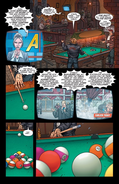 Page #2 from Avengers: Earth