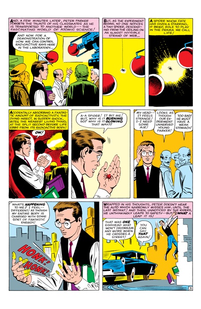 Page #3 from Amazing Fantasy (1962 series) #15
