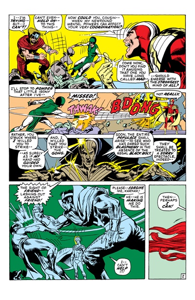Page #2 from Amazing Adventures (1970 series) #6