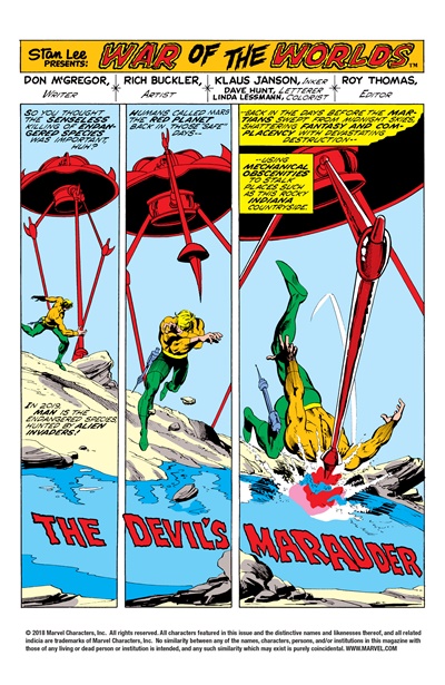 Page #1 from Amazing Adventures (1970 series) #25