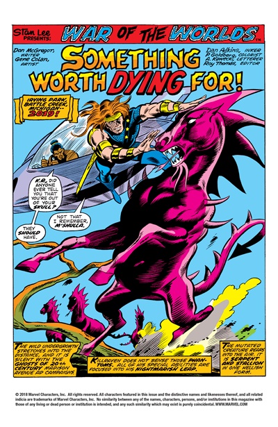 Page #1 from Amazing Adventures (1970 series) #26
