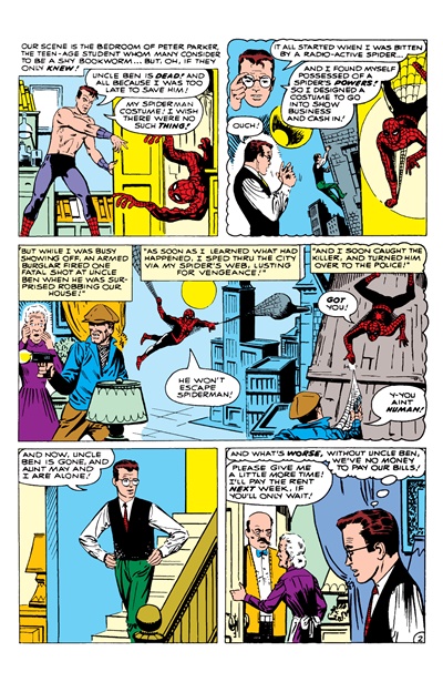 Page #2 from Amazing Spider-Man, The (1963 series) #1