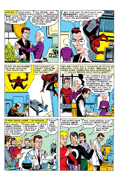 Page #3 from Amazing Spider-Man, The (1963 series) #1