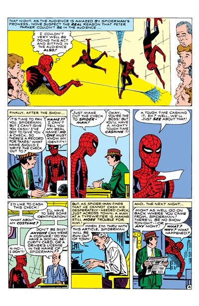 Page #4 from Amazing Spider-Man, The (1963 series) #1