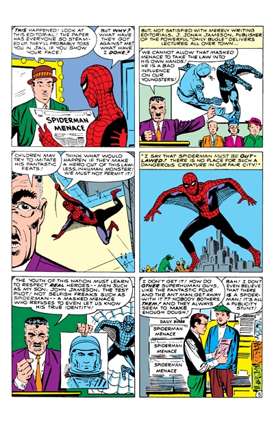 Page #5 from Amazing Spider-Man, The (1963 series) #1