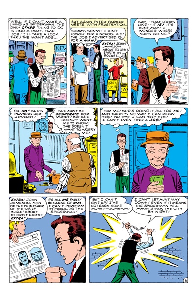 Page #6 from Amazing Spider-Man, The (1963 series) #1