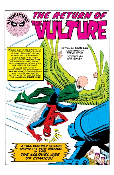 Page #1 from Amazing Spider-Man, The (1963 series) #7
