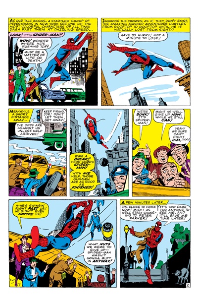 Page #2 from Amazing Spider-Man, The (1963 series) #9