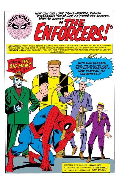 Page #1 from Amazing Spider-Man, The (1963 series) #10