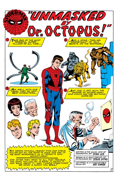 Page #1 from Amazing Spider-Man, The (1963 series) #12