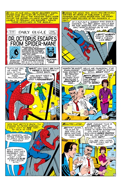 Page #2 from Amazing Spider-Man, The (1963 series) #12