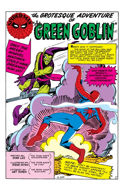 Page #1 from Amazing Spider-Man, The (1963 series) #14