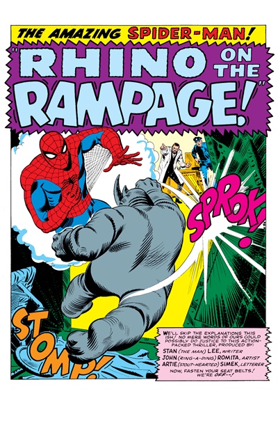 Page #1 from Amazing Spider-Man, The (1963 series) #43